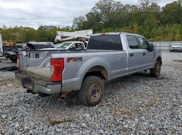 1FT7W2B60MEE12115 2021 FORD F250 Silver Задня права чверть