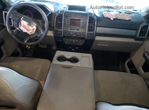 1FT7W2B62JEC61208 2018 FORD F250 Белый Вид панели приборов