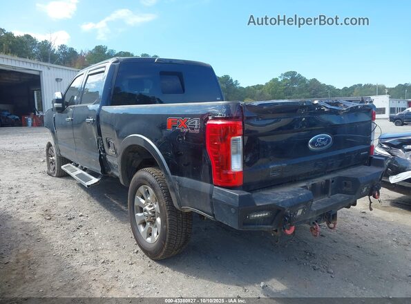 1FT7W2B67HEE74245 2017 FORD F-250 Черный Задняя левая четверть