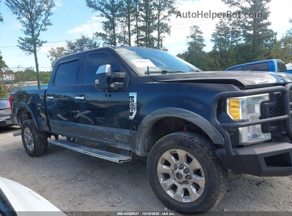 1FT7W2B67HEE74245 2017 FORD F-250 Черный Вид задней части салона