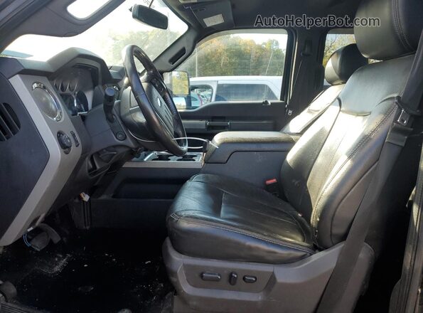 1FT7W2B68GED07813 2016 FORD F250 Black წინა სალონის ხედი
