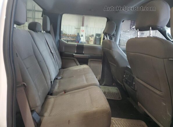 1FT7W2B68JEC77509 2018 FORD F250 White Vista de los asientos traseros