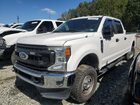 2022 Ford F250 Super Duty White vin: 1FT7W2B69NEE77921