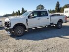 2024 Ford F250 Super Duty White vin: 1FT7W2BA6RED74420