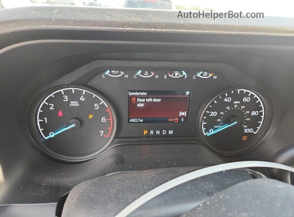1FT7W2BA9REF78919 2024 FORD F250 White Instrument cluster view