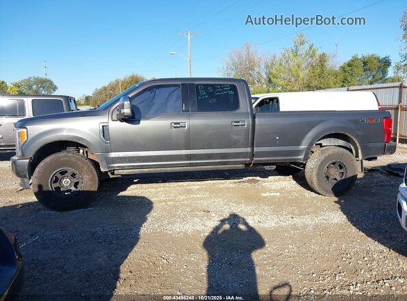 1FT7W2BT3HEC40271 2017 FORD F-250 Серый Панорамный вид салона 360°