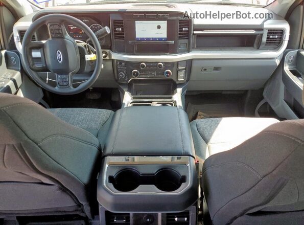 1FT7W2BT4REC08026 2024 FORD F250 Red Dashboard view