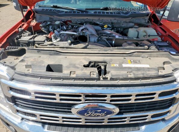 1FT7W2BT4REC08026 2024 FORD F250 Red Rear interior view
