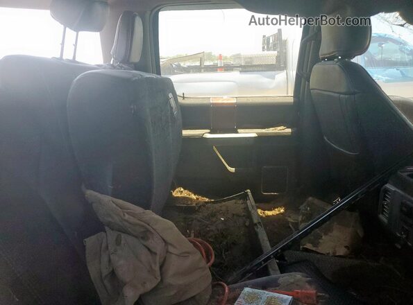 1FT7W2BT8HEC01224 2017 FORD F250 Blue Հետևի նստատեղերի տեսք