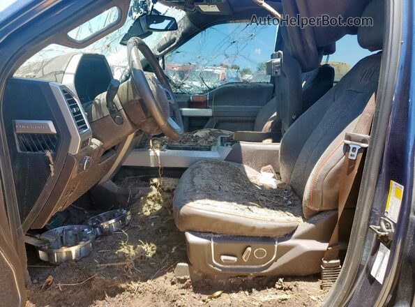 1FT7W2BT8HEC01224 2017 FORD F250 Blue Սալոնի դիմացի տեսք