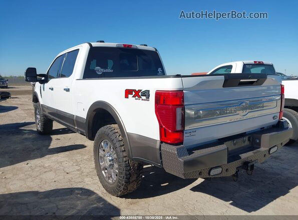 1FT7W2BTXNEE65282 2022 FORD F-250 Белый Задняя левая четверть