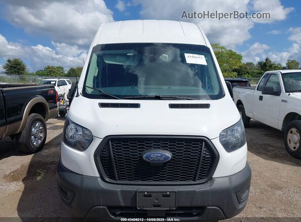 1FTBW3X81MKA65129 2021 FORD TRANSIT-350 White Widok zestawu wskaźników