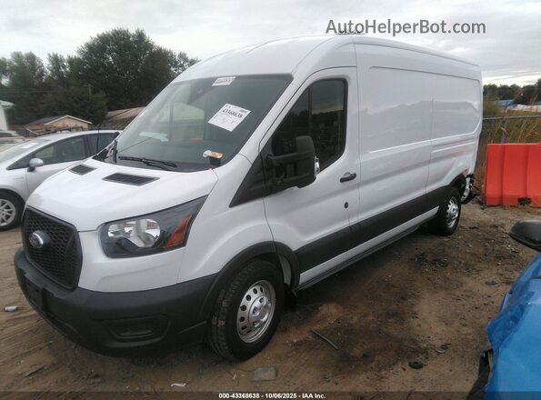 1FTBW9C81RKB08304 2024 FORD TRANSIT-350 Белый Передняя левая четверть