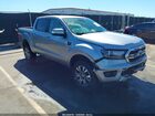 2020 Ford Ranger Lariat Silver vin: 1FTER4EHXLLA21121