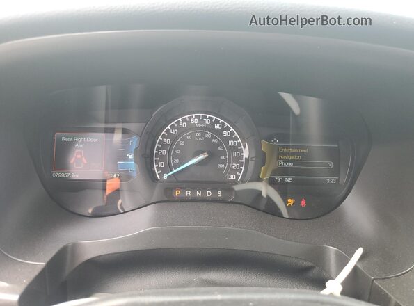 1FTER4FH0NLD51660 2022 FORD RANG Серебряный Вид щитка приборов