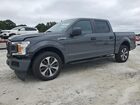 2020 Ford F150 Supercrew Gray vin: 1FTEW1CP3LFB88517