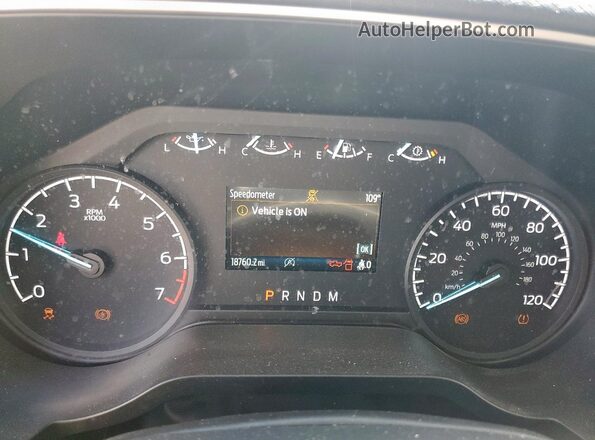 1FTEW1CPXPKE96152 2023 FORD F150 Черный Вид щитка приборов
