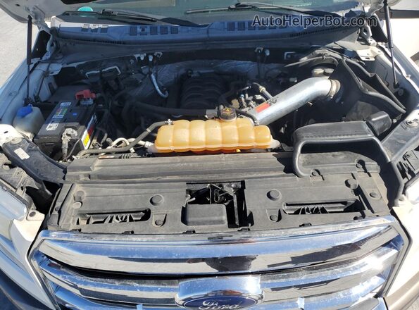 1FTEW1EF0GFA45809 2016 FORD F150 Белый Вид задней части салона