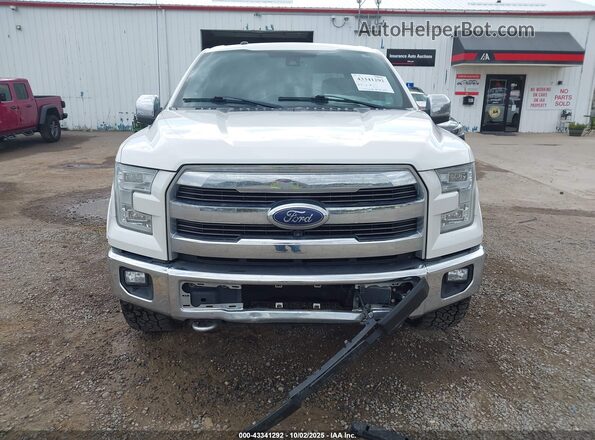 1FTEW1EF9GFC22633 2016 FORD F150 Белый Вид задней части салона