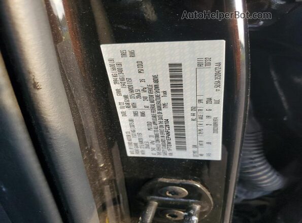 1FTEW1EP4NFC28104 2022 FORD F150 Черный Вид подкапотного пространства