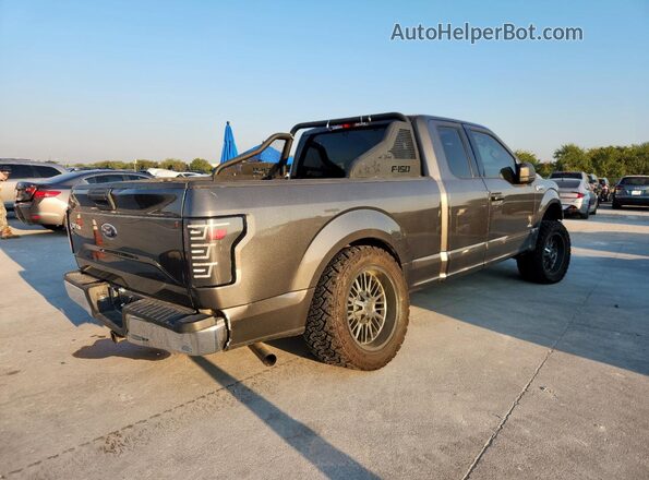 1FTEX1EP6GKF57331 2016 FORD F150 Gray Przód prawy