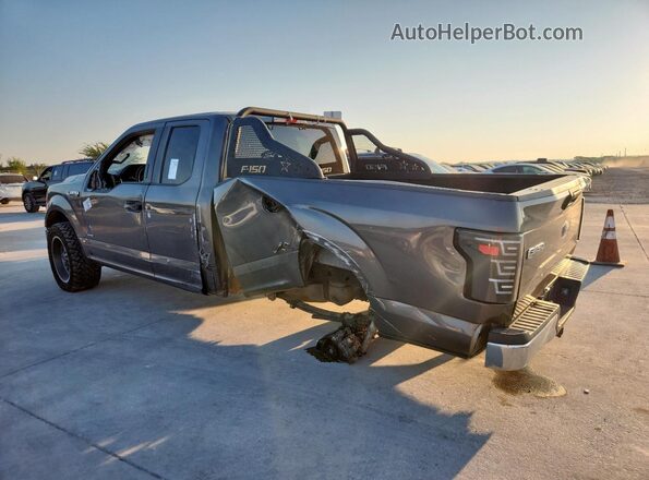 1FTEX1EP6GKF57331 2016 FORD F150 Gray Tył prawy