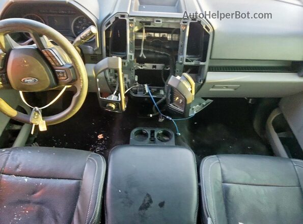1FTEX1EP6GKF57331 2016 FORD F150 Gray Widok zestawu wskaźników