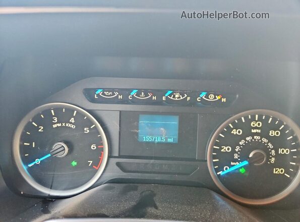 1FTEX1EP6GKF57331 2016 FORD F150 Gray Widok tylnych siedzeń