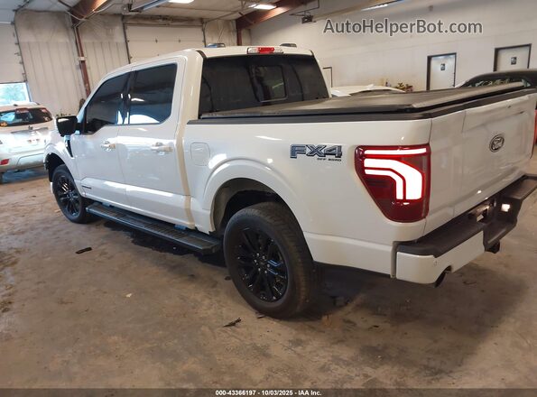 1FTFW5LD1SFA08192 2025 FORD F150 White Trasero izquierdo