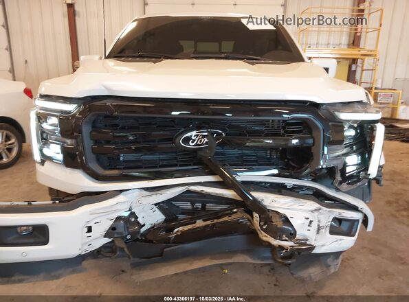 1FTFW5LD1SFA08192 2025 FORD F150 White Vista del cuadro de instrumentos