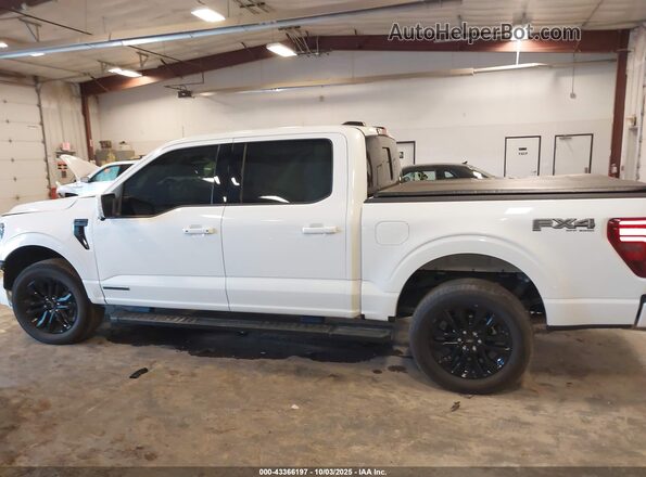 1FTFW5LD1SFA08192 2025 FORD F150 White Vista interior de 360 grados