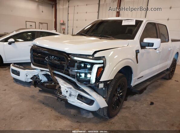 1FTFW5LD1SFA08192 2025 FORD F150 White Vista frontal