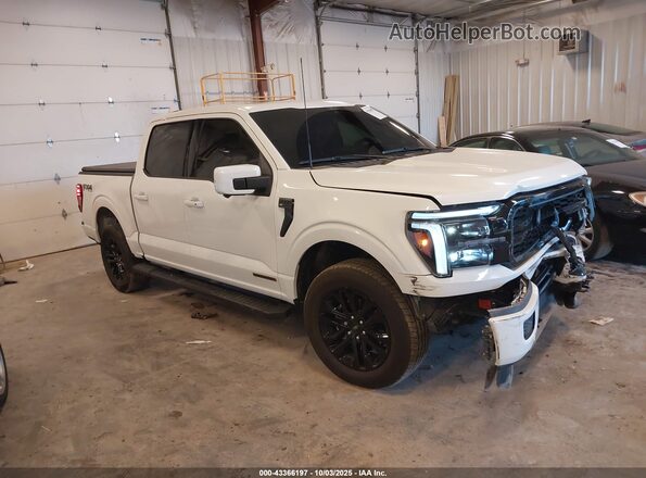 1FTFW5LD1SFA08192 2025 FORD F150 White Delantero derecho