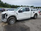 2022 Ford F150 Super Cab White vin: 1FTFX1E56NFB78533