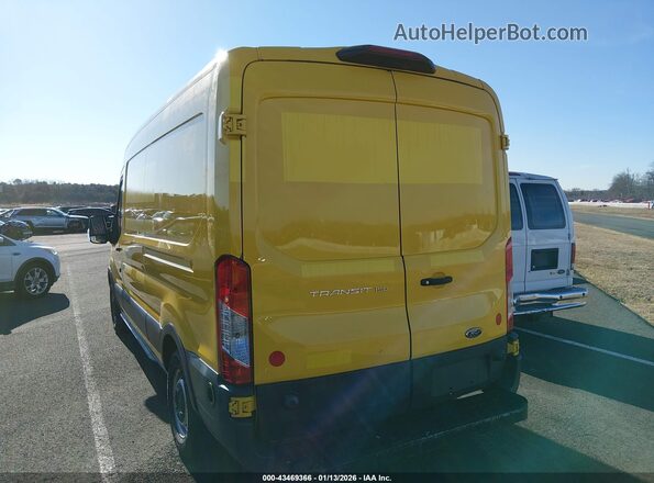 1FTKE2CM4JKA45341 2018 FORD TRANSIT-150 Желтый Задняя левая четверть