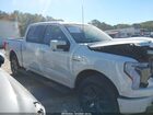 2023 Ford F-150 Lightning Lariat White vin: 1FTVW1EVXPWG47740