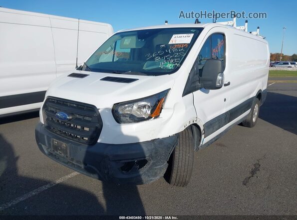 1FTYE1Y80LKB28672 2020 FORD TRANSIT-150 Белый Передняя левая четверть