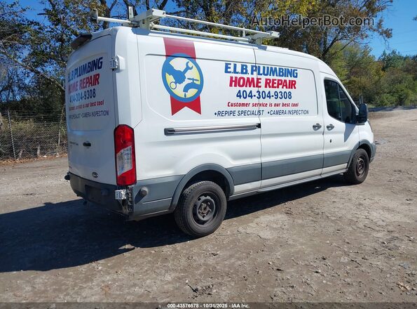 1FTYR2CG2JKA34279 2018 FORD TRANSIT-250 White Задня права чверть