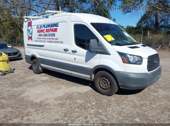 1FTYR2CG2JKA34279 2018 FORD TRANSIT-250 White Передня права чверть