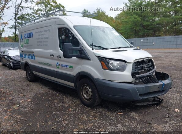1FTYR2CG7JKA03108 2018 FORD TRANSIT-250 Белый Передняя правая четверть