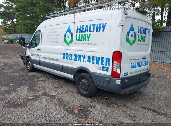 1FTYR2CG7JKA03108 2018 FORD TRANSIT-250 Белый Задняя левая четверть