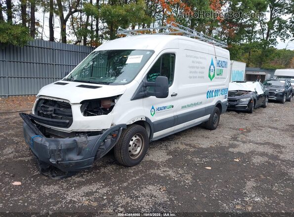 1FTYR2CG7JKA03108 2018 FORD TRANSIT-250 Белый Передняя левая четверть