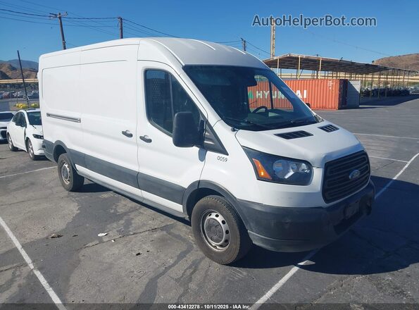 1FTYR2CM2KKB71505 2019 FORD TRANSIT-250 White Przód prawy