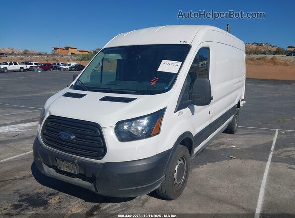 1FTYR2CM2KKB71505 2019 FORD TRANSIT-250 White Przód lewy
