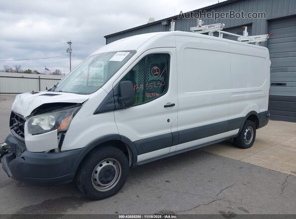 1FTYR2CM6HKA39291 2017 FORD TRANSIT-250 White Przód lewy