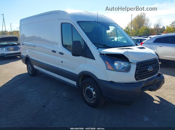1FTYR2CM6JKA13277 2018 FORD TRANSIT-250 Белый Передняя правая четверть