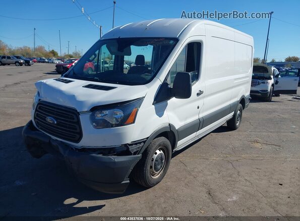 1FTYR2CM6JKA13277 2018 FORD TRANSIT-250 Белый Передняя левая четверть
