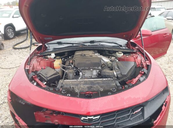 1G1FB3DX7L0113048 2020 CHEVROLET CAMARO Red Вид ззаду