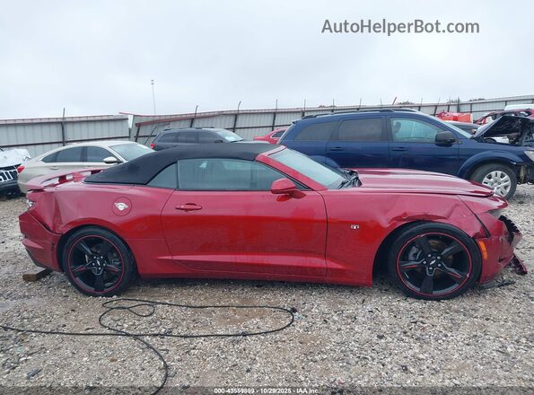 1G1FB3DX7L0113048 2020 CHEVROLET CAMARO Red Вид задньої частини салону