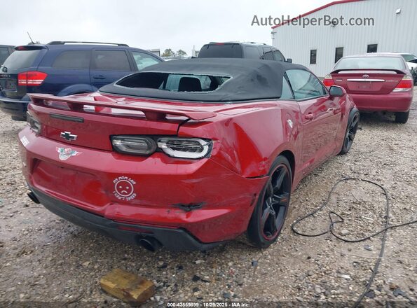1G1FB3DX7L0113048 2020 CHEVROLET CAMARO Red Задня права чверть